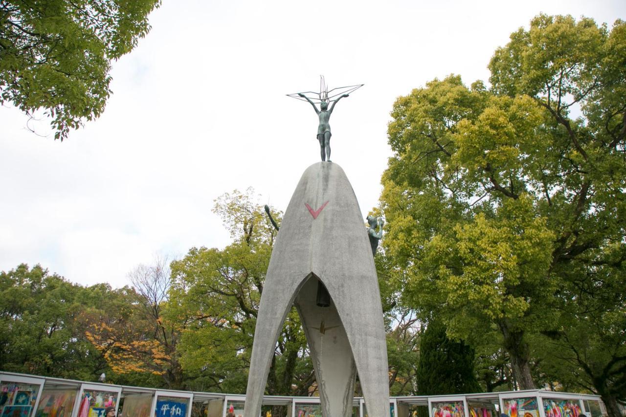Hotel S-Plus Hiroshima Peace Park Exterior foto